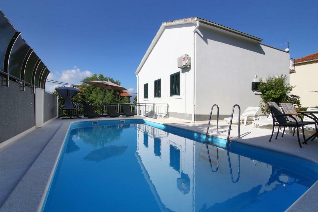 Luxury House With Pool Villa Trogir Eksteriør bilde